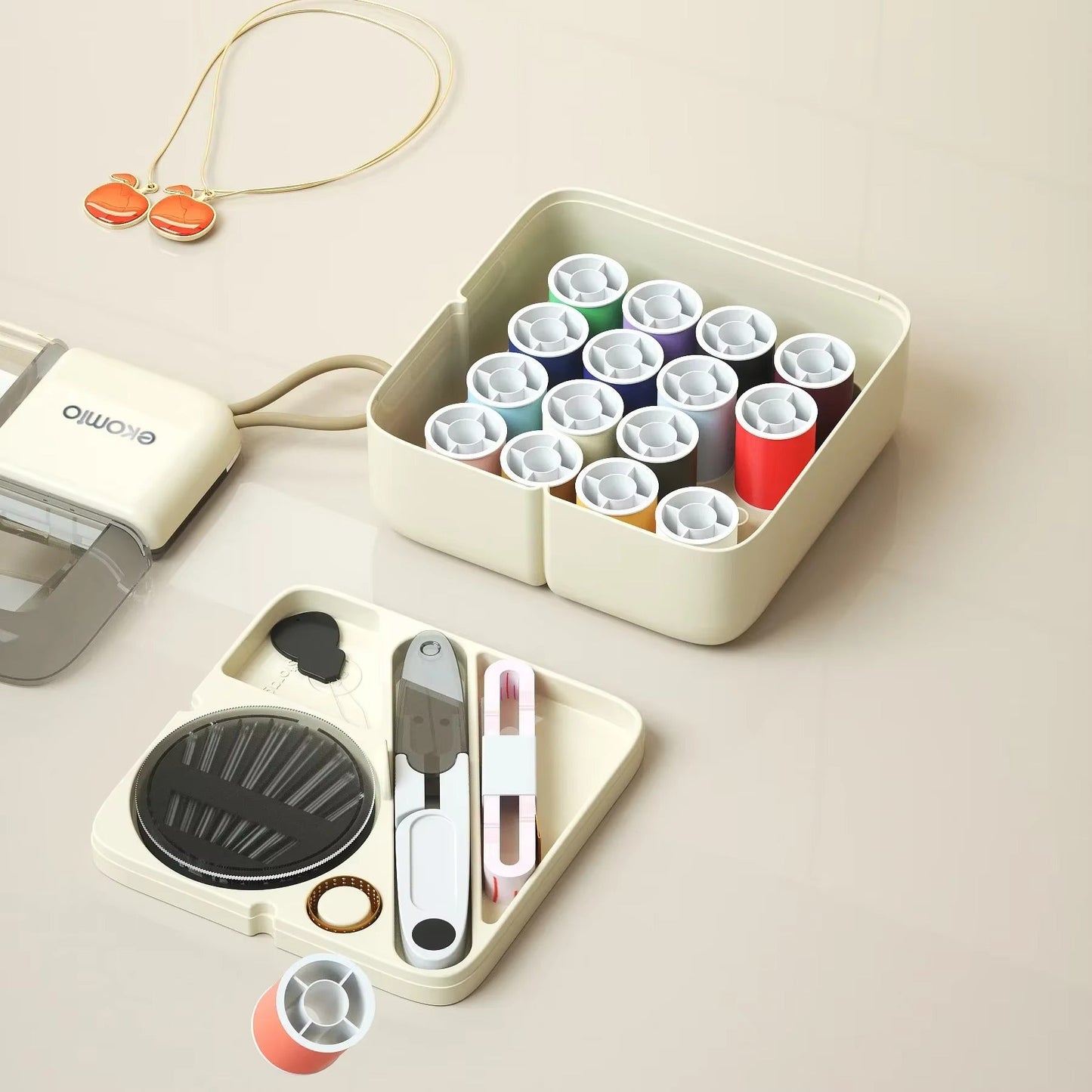 Square Sewing Box